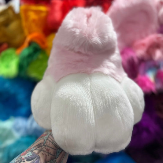 Baby Pink Plantigrade Feet Paws