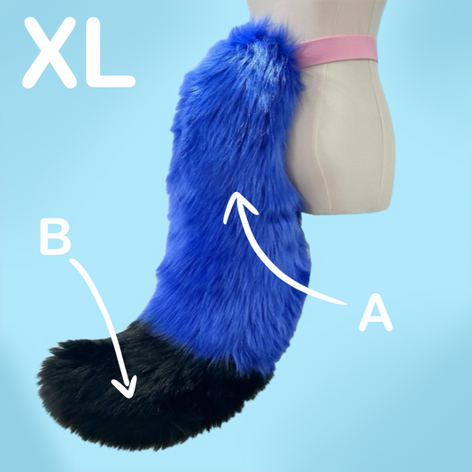XL Fox / Wolf / K9 Fursuit Tail (Build Your Own)