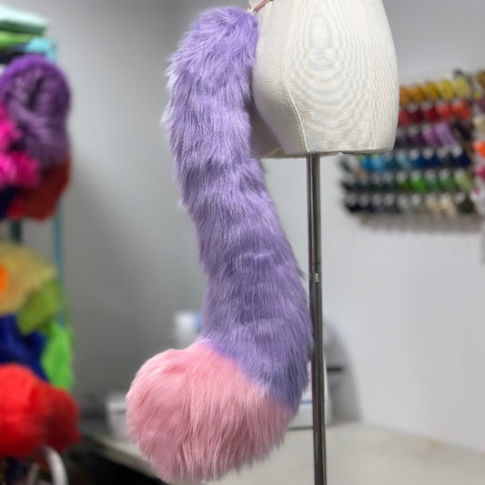 Lavender & Pink Cat Tail