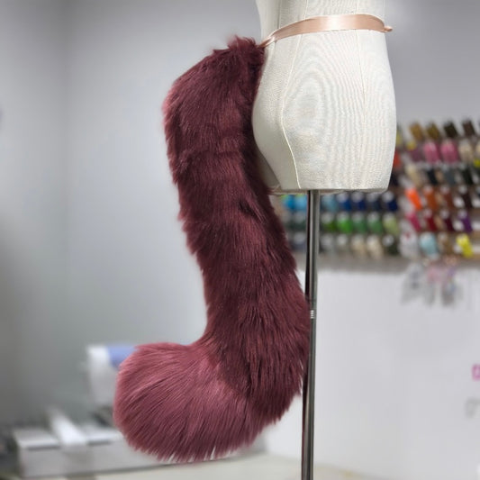 Burgundy Cat Tail
