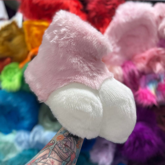 Baby Pink Plantigrade Feet Paws