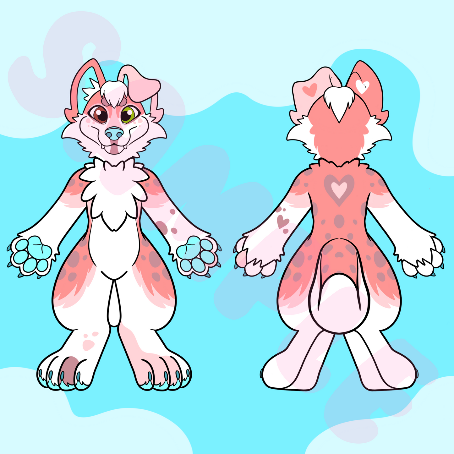 (TOONY) Dog Character Sheet Template