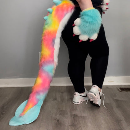 XL Dragon Tail (Build Your Own) (FLOOR DRAGGER)