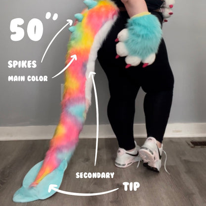 XL Dragon Tail (Build Your Own) (FLOOR DRAGGER)