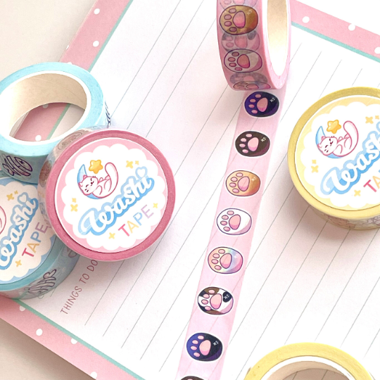 Paw Washi Tape