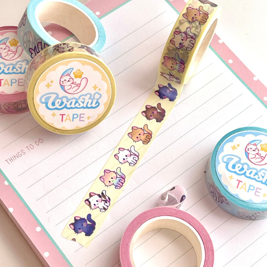 Kitty Washi Tape